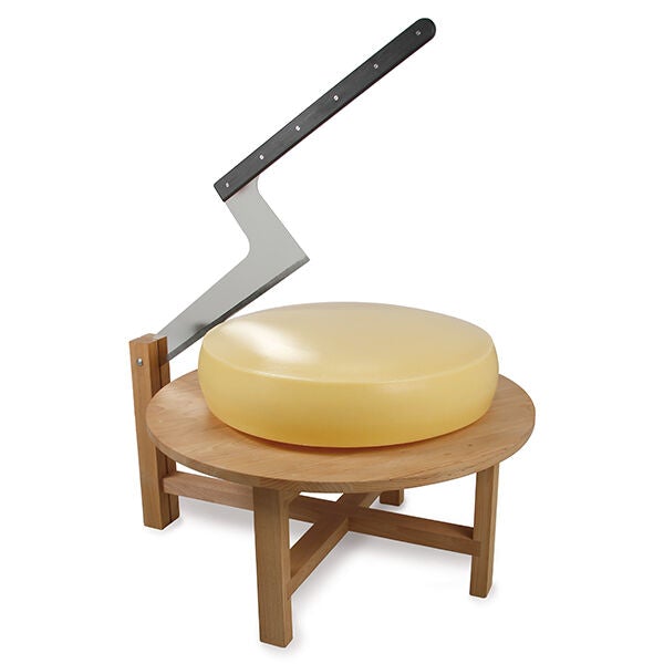 Marché CAN - Cheese cutting tool - Wooden Emmentaler Cheese Cutter